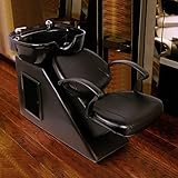New Salon Backwash Bowl Shampoo Barber Chair Sink Spa Equipment Station Unit