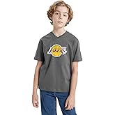 Outerstuff Los Angeles Lakers Youth Boys Size Primary Team Logo Jersey Shirt