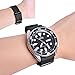 Ritche 22mm NATO Strap Black Nylon Watch Band Replacement Watch Strap for Men Women