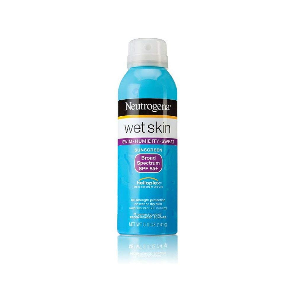 Neutrogena Wet Skin Sunscreen Spray SPF 85+ 5 oz (Pack of 3)