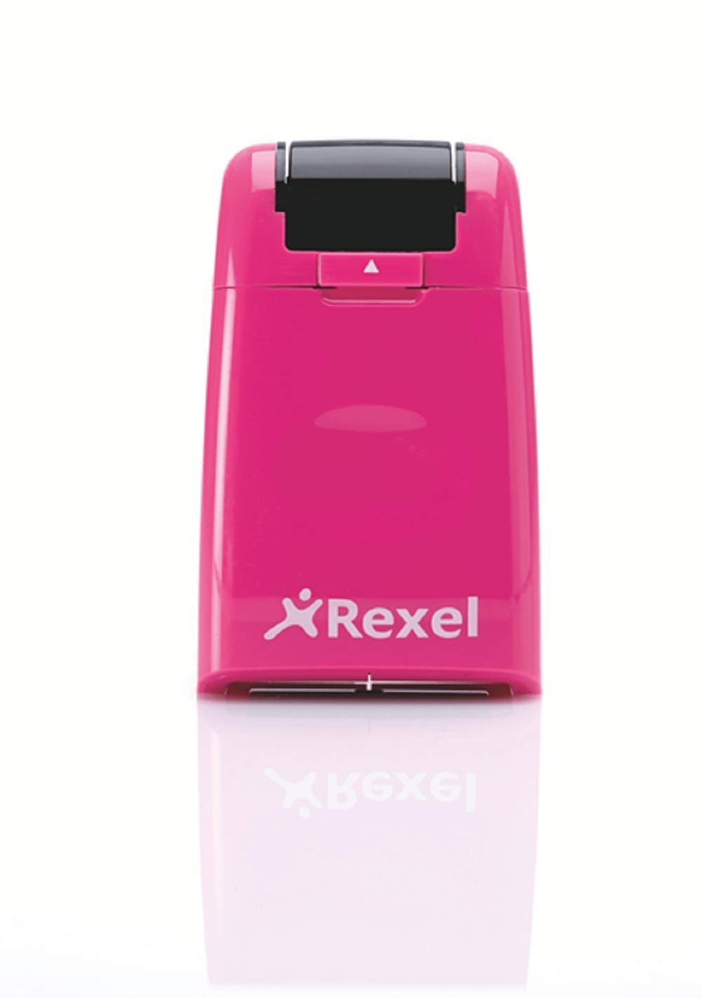 Rexel ID Guard Retractable Ink Roller, Includes Ink, Pretty Pink, 2112007,Medium