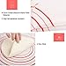 Non Stick Silicone Baking Mat 2 Pcs Set with Measurements, High Temperature Resistance Pastry Mat FDA Approved by Lasten