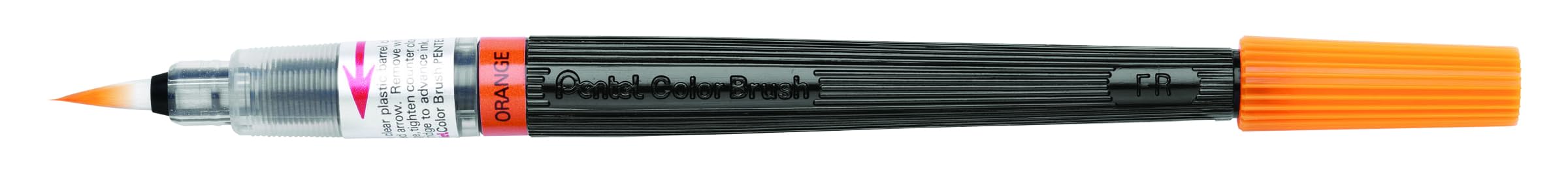 Pentel Arts Colour Brush - Orange, XGFL-107X