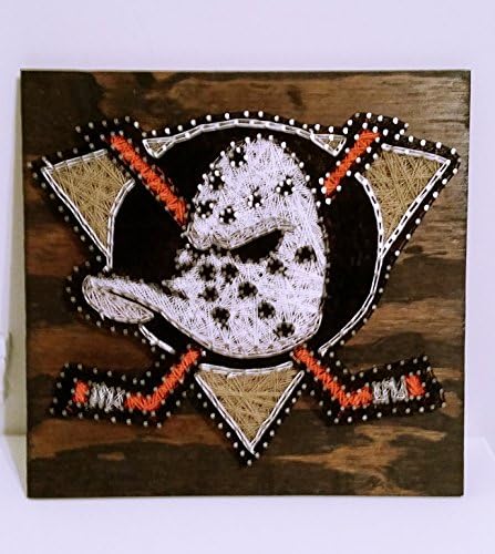 Anaheim Ducks String Art Sign, Mighty Ducks, NHL, Made to Order