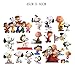 Fangeplus(R DIY Removable Snoopy Puppy Dog Cartoon Sticker Art Mural Vinyl Waterproof Wall Stickers Kids Room Decor Nursery Decal Sticker Wallpaper23.6''x17.7''