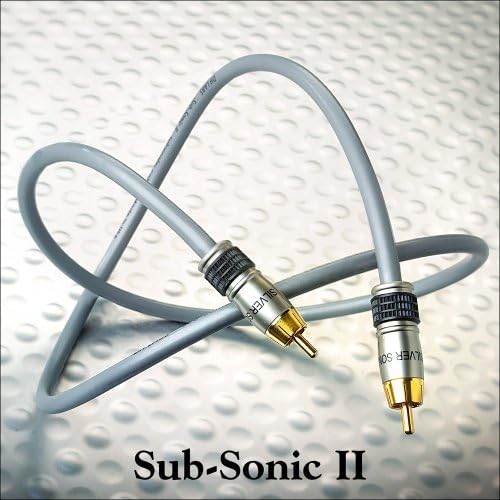 DH Labs Sub-Sonic II Subwoofer Audio Cable 2.0 meters by Silversonic