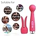 SVAKOM Emma – Rechargeable, Heating Wand Vibrator – Waterproof Dildo – Vibrating Personal Massager – Sex Toys for Men, Women & Couples – Intelligent & Quiet – Redthumb 4