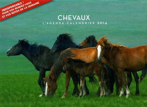 Agenda calendrier chevaux 2014