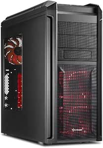 Sharkoon Tauron - Caja para Ordenador (ATX, 2 bahías ...