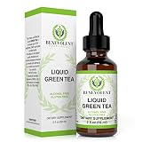 Green Tea Liquid Herbal Extract Supplement with EGCG Promotes Healthy Weight Loss - Guaranteed Potency - One Serving = 10 Cups Of Green Tea - Powerful Antioxidant - 100% Alcohol & Gluten Free, Non GMO