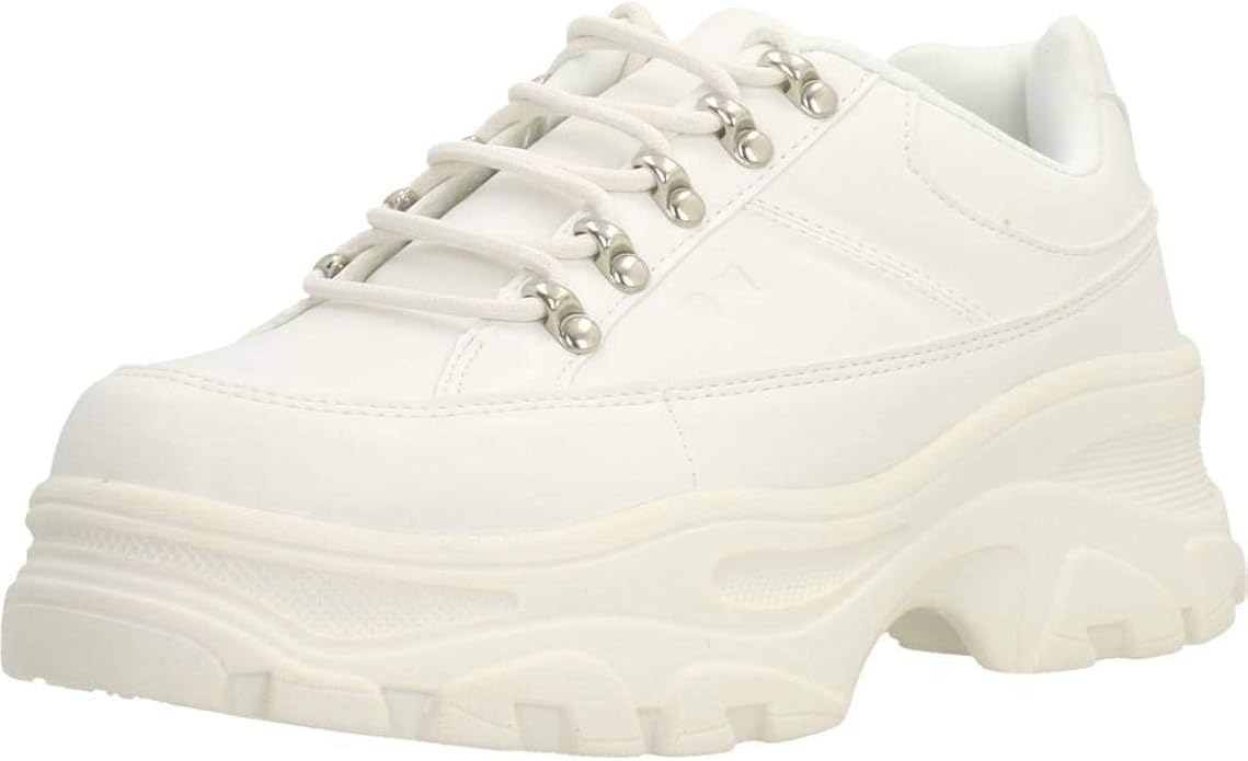 Amazon.com | Coolway Women's Low-Top Sneakers, White Wht 700, 8 US | Fashion Sneakers