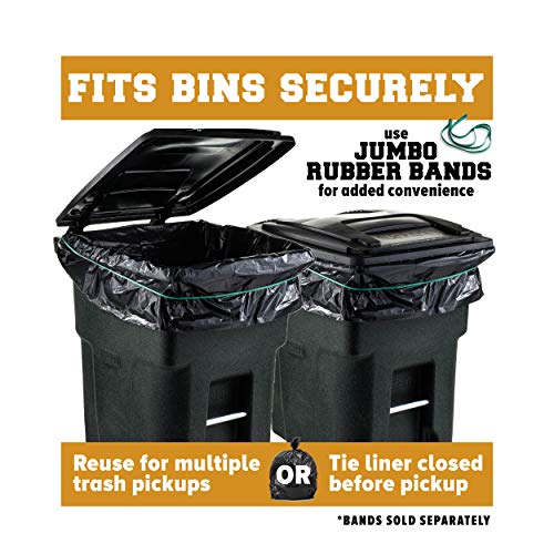 Plasticplace W65LDBTL2RL 6465 Gallon Trash Can Liners for Toter │ 2.