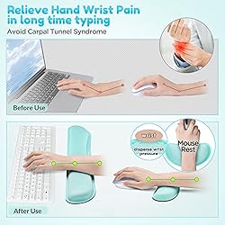 Gimars Superfine Fiber Widen Memory Foam Set