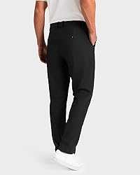 SNOWTEN Mens Golf Pants Classic Fit Stretch Work