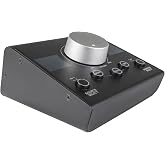 Mackie Big Knob Passive Monitor Controller (2x2), Source + Level Switch | Passive monitor controller for desktop studios, switches two sources and two speaker pairs with zero added noise