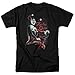 Popfunk Harley Quinn DC Comics Classic Supervillain T Shirt & Stickers (XX-Large)