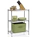 Furinno WS15001 Wayar Heavy Duty Wire Shelving System, 3-Tier, Chrome