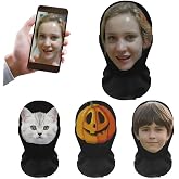BROKANER Custom Mask With Face Personalized Photoyour favorite/Text/Logo Full Face Mask Bandana Personalized Funny Face Mask to Men Women Kids Gift