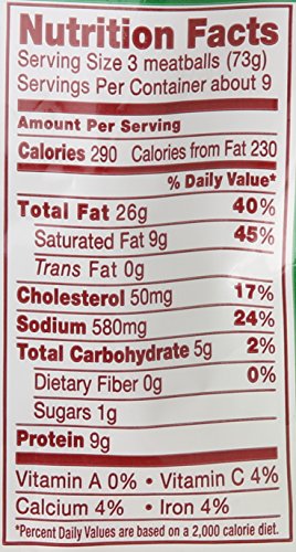 Johnsonville, Classic Italian Meatballs, 24 oz (Frozen) - Thumbnail 2