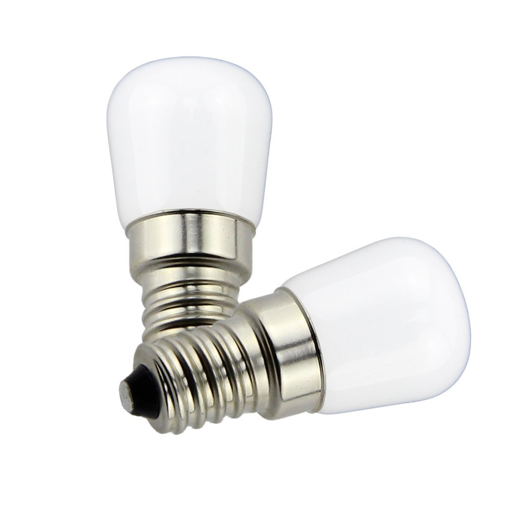 Photo 1 of Poeland 1.5W LED Bulb Light 120V E14 Base Pack of 2 Warm White