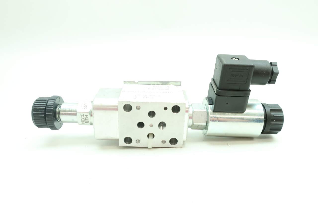 SUN HYDRAULICS 770224 Hydraulic Solenoid Valve 24VDC Industrial & Scientific