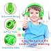 K900 Durable Wired On-Ear Kids Headphones Toddler Headphones with Microphone and Sharing Port Volume Limiting Girls Headphones for Kids Safe Soft Durable Boys Child Children Headphones Kids (Green)thumb 4