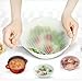Drhob 2PCS Hot Sale Kitchen Tools Silicone Seal Cover Reusable Keep Food Fresh Plastic Wrap(Size:16cm*16cm)
