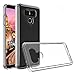 Asmart Compatible LG G6 Case, See-Though TPU Grip Bumper Clear Transparent Hybrid Slim Thin Phone Case Cover Compatible for LG G6 Plus (Clear)