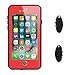 ImpactStrong for iPhone 7/8 Waterproof Case [Fingerprint ID Compatible] Slim Full Body Protection - Red