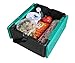 Flip-Box Mini ICELESS Insulation Box Green - Fits 12 Cans, Collapsible, Lightweight, Portable – Great for a Lunch Box, Parties, Picnics, Camping, Beach, Tailgating, Fishing, Hunting, Boating and More!
