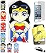 Bukit Cell 3D Superhero Bundle: Wonder Woman Cute Justice League Cartoon Soft Silicone Case for iPod Touch 6 6th Generation / 5 5th Generation + Cleaning Cloth + Screen Protector + Stylus Pen