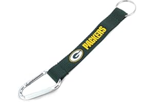 aminco NFL unisex-adult Carabiner Lanyard Keychain