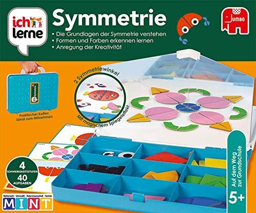 Jumbo Spiele I learn symmetry, Multi-coloured, 6 cm x 32 cm x 27 cm - Image 3