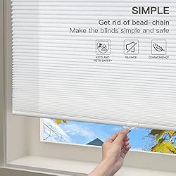 Moonice Cordless Cellular Shades Light Filtering