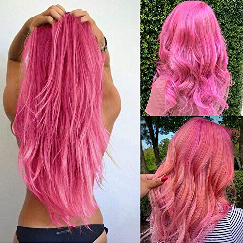 TEMPORARY HAIR WAX COLOR PINK WASHABLE COLORED HAIR DYE WAX HAIRSTYLE CREAM INSTANT COLORED HAIR MUD FOR WOMEN MEN