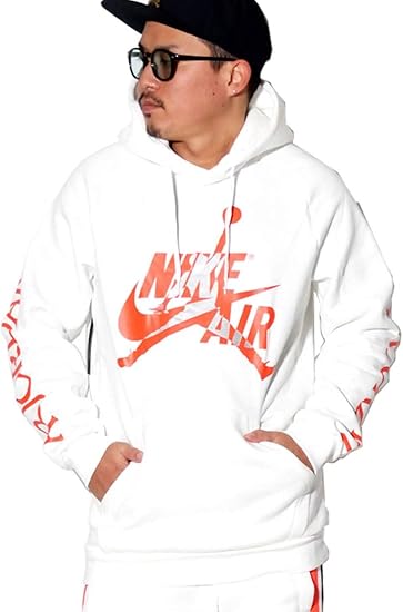 Amazon ナイキ Nike Jordan ジョーダン パーカー 大きいサイズ メンズ Usaモデル B系 ストリート ホワイトレッド Xl 並行輸入品 トレーナー パーカー 通販