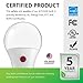 Sunco 6 Pack Dusk to Dawn LED Outdoor Light Bulb A19, Photocell Automatic for Exterior Lighting, 800 LM, 9W (60W Eqv.), 3000K Warm White, Auto On/Off Sensor, IP65 Rated UL.