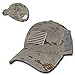 Rapid Dominance American Flag Embroidered Washed Cotton Baseball Cap - Desert Camo