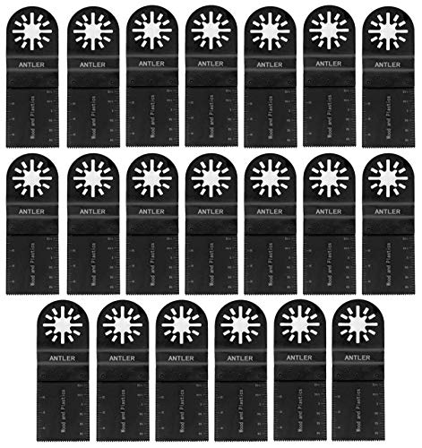 Antler AB35WB Wood Blades fits Fein Bosch Makita Oscillating Multitools (Pack of 20)