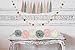 Party Charm 20PCS Tissue Decoration Kit | Pretty Party Supplies: Pom Flowers, Garland & Tassels | Pastel Pink, Gray & Ivory | Perfect poms for baby shower or girls first birthday!