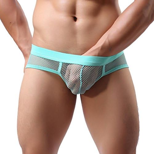 Men's Men's Sexy Soft Underwear Sheer Soft Mesh Transparent Brief Boxer Low Rise Panties