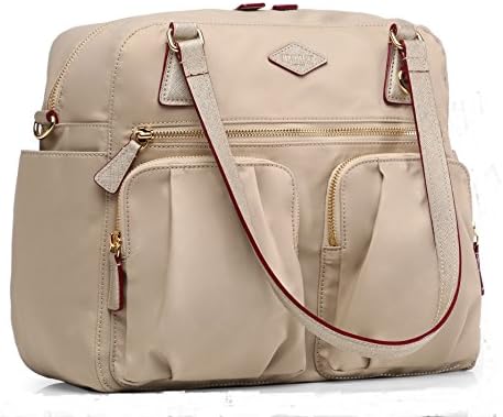 MZ Wallace Roxy Nylon Shoulder bag in Flax