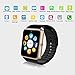 ZAOYI Smartwatch GT08 Bluetooth Smart Watch with Camera SIM Card TF/SD Card Slot Call Sync Notifier and Smart Health Watch for Iphone and Android Smartphones (Rose Gold)
