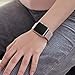 HILIMNY Compatible for Apple Watch Band 42mm, New Nylon Sport Loop, Adjustable Closure Wrist Strap, Replacement Band Compatible for iwatch Series 4 3 2 1(42mm, Rose Pink)