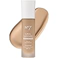 No7 Lift & Luminate Triple Action Serum Foundation - Warm Ivory - Liquid Foundation Makeup with SPF 15 for Dewy, Glowy Base - Radiant Serum Foundation for Mature Skin (30ml)