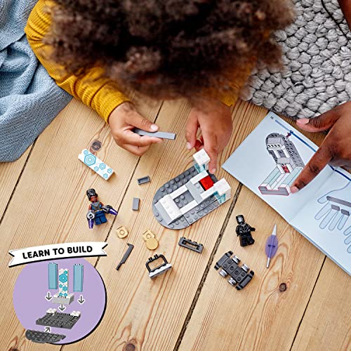 LEGO Marvel Shuri's Lab, 76212 Black Panther Construction Learning Toy with Minifigures, Toys for Kids, Girls and Boys Age 4, Avengers Super Heroes Gifts