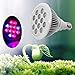 24W LED Grow Light, UNIFUN E27 Plant Bulbs Plant Growing Bulb for Garden Greenhouse Plants Growing Lamps