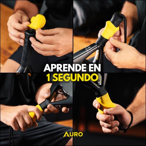 Auro Grip for Paddle, Tennis and Pickleball - Corrects Your Grip Instantly | for Right-Handed Players | Increased Control, Power and Precision