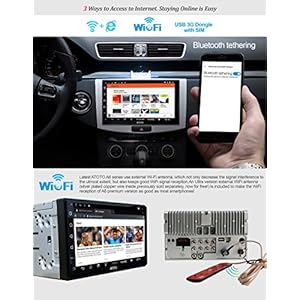 [Nuovo] ATOTO A6 Universal 2 navigazione Android Car Stereo con doppio BT - Standard A6Y2710S 1G / 16G Car Multimedia… - immagine 5