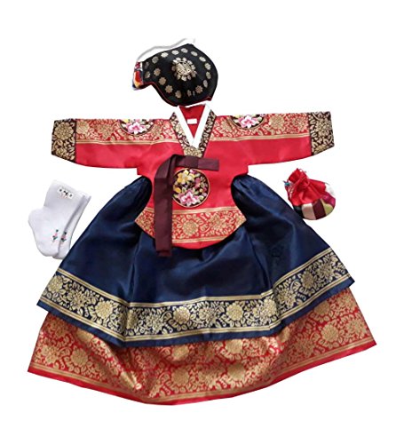 Korean Traditional Costumes For Girls - Hanbok Korean Traditional Hanboks Babies Girls